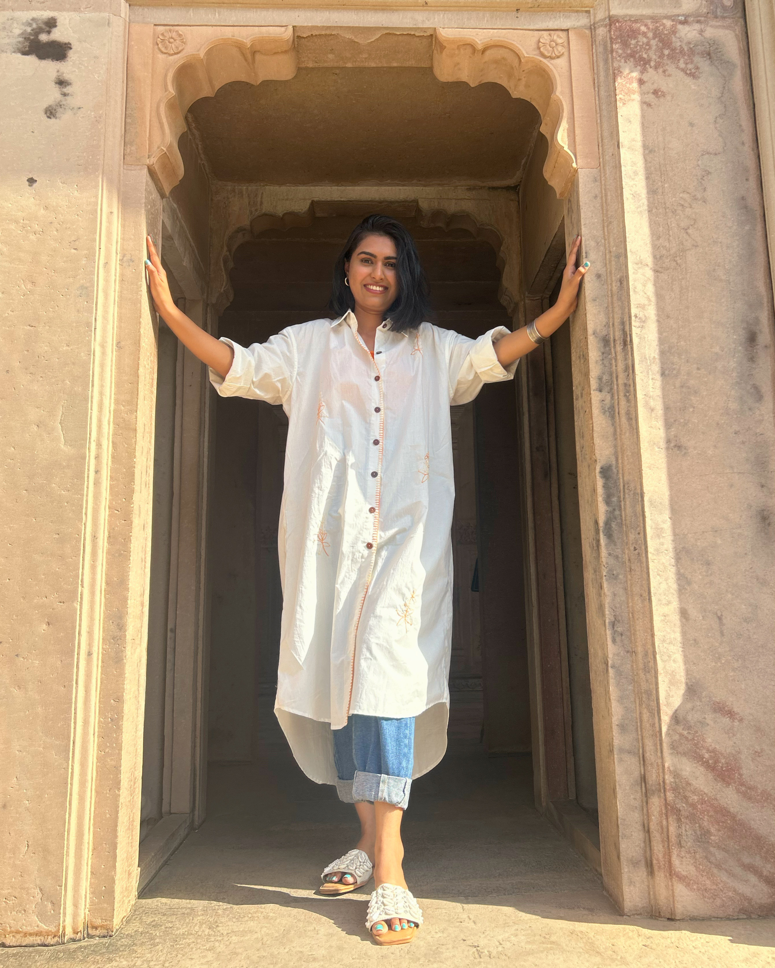 BYASH BASANTI Fusion Shirt Dress — Gateway shot